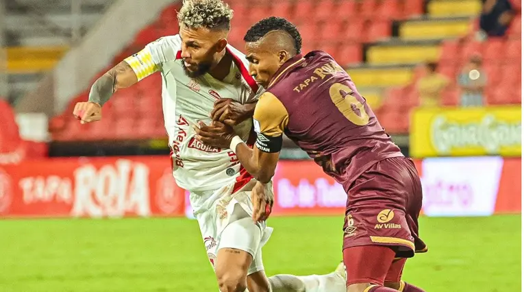 Tolima y América empataron en la Liga BetPlay