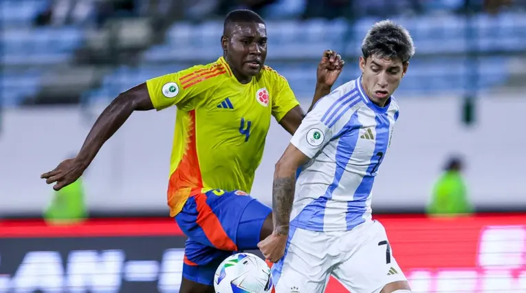 Argentina y Colombia en duelo por el Sudamericano Sub-20 del 2025