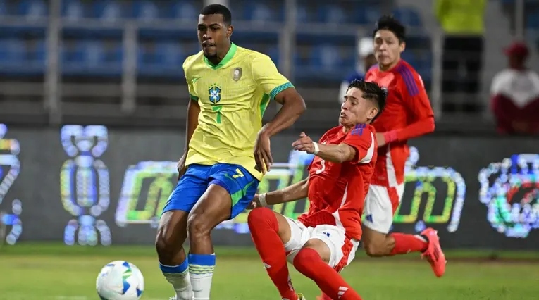 Brasil y Chile en duelo por el Sudamericano Sub-20 del 2025
