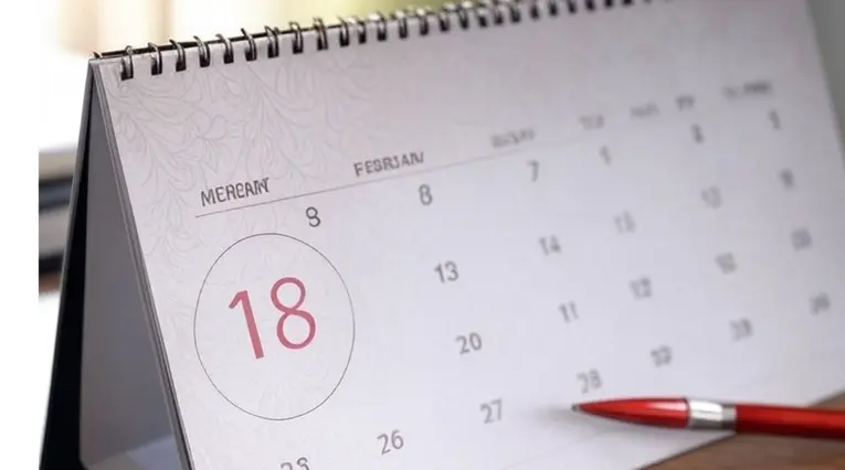 Calendario 18 de febrero