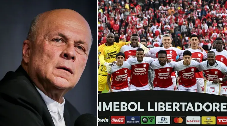 Carlos Antonio Vélez y Santa Fe en Copa Libertadores 2025
