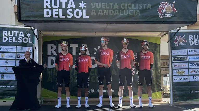 INEOS en la Vuelta a Andalucía 2025