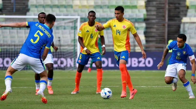 Colombia y Brasil en duelo por el Sudamericano Sub-20 del 2025