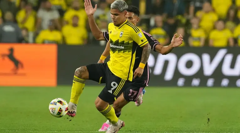 Juan Camilo Hernández con el Columbus Crew