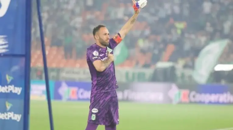 David Ospina, arquero de Atlético Nacional en la final de Superliga