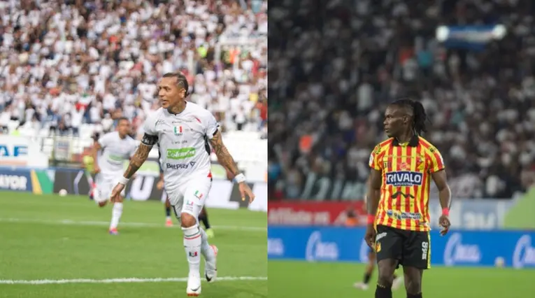 Dayro Moreno y Rubilio Castillo