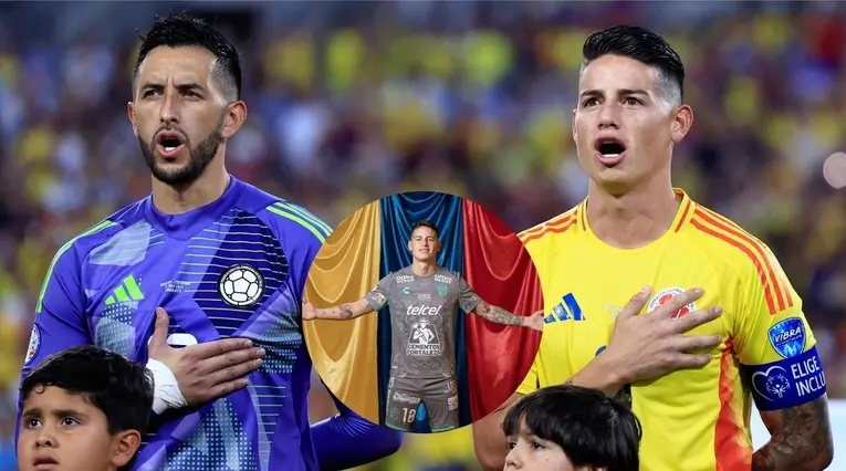 Camilo Vargas convenció a James Rodríguez de llegar a la Liga MX 