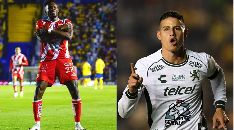 Díber Cambindo James Rodríguez Liga MX 