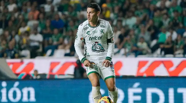 James Rodríguez, figura del Club León de México