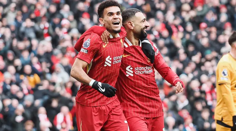 Luis Díaz impone nuevo récord con Liverpool 