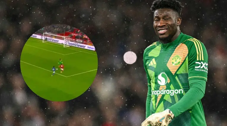 Nuevo blooper de Onana en el Manchester United  