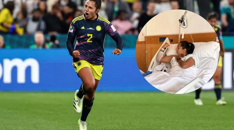 Manuela Vanegas salió de su operación de ligamento cruzado