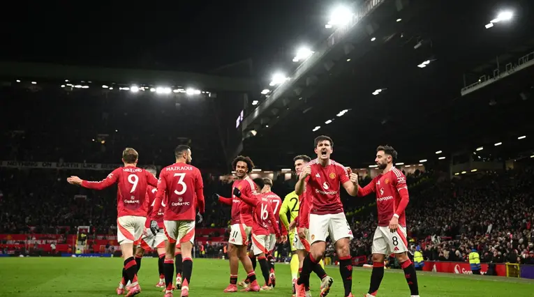 Manchester United celebración