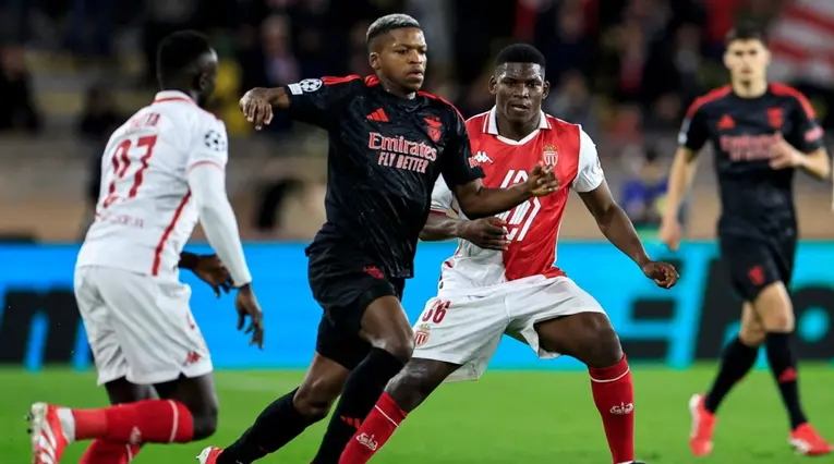 Mónaco y Benfica en duelo por Champions 2024-2025