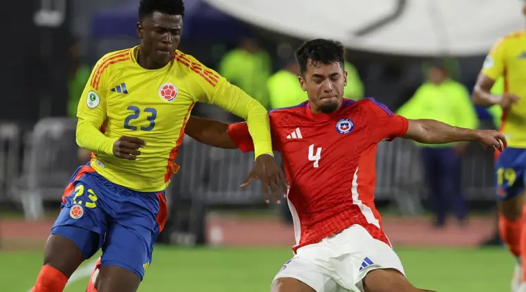 Neiser Villarreal en el Sudamericano Sub-20