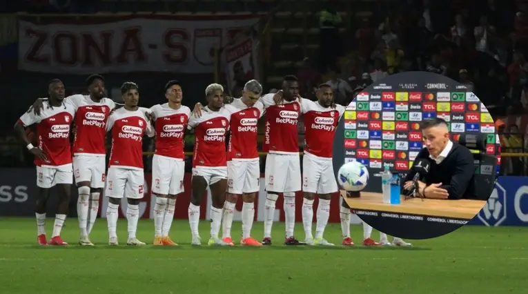 Pablo Peirano eliminación de Santa Fe en Copa Libertadores