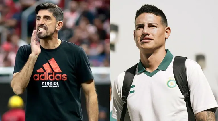 Veljko Paunovic y James Rodríguez