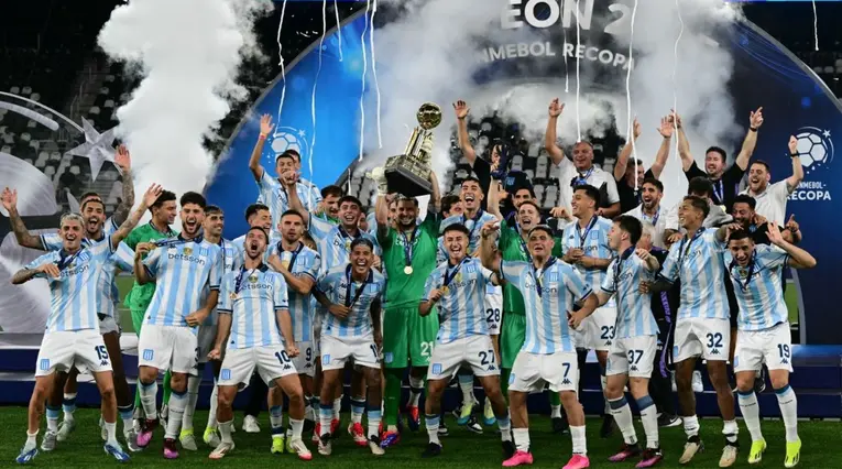 Racing campeón de Recopa Sudamericana 2025