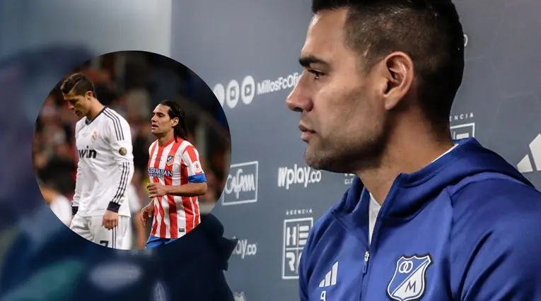 Radamel Falcao habló sobre su relación con Cristiano Ronaldo