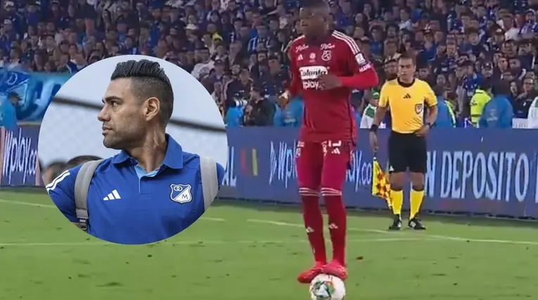 Falcao habló sobre la jugada de Francisco Chaverra contra Medellín