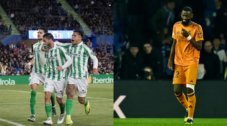 Real Betis vs Real Madrid en la Liga de España