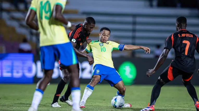 Selección de Brasil vs Colombia Sudamericano Sub-20