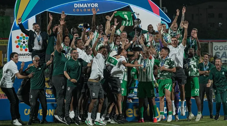 Celebración Atlético Nacional