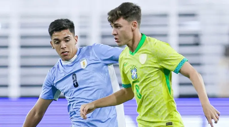 Uruguay y Brasil en duelo por el Sudamericano Sub-20 del 2025