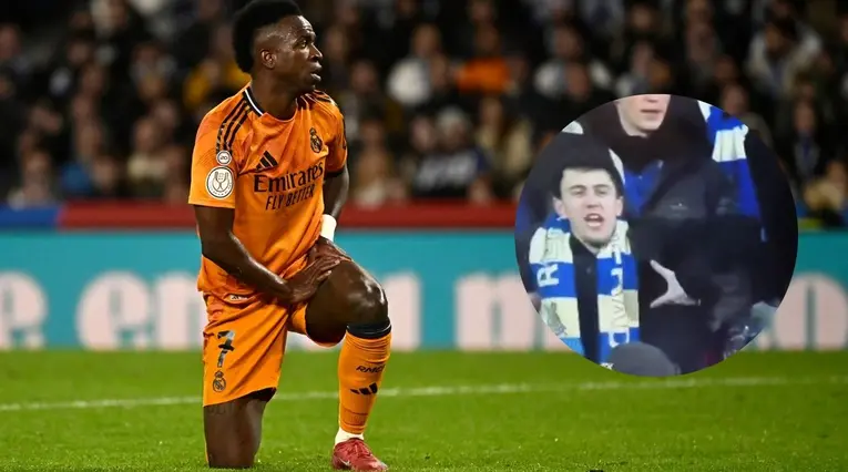 Vinícius Jr y el nuevo acto racista que vivió en la Copa del Rey