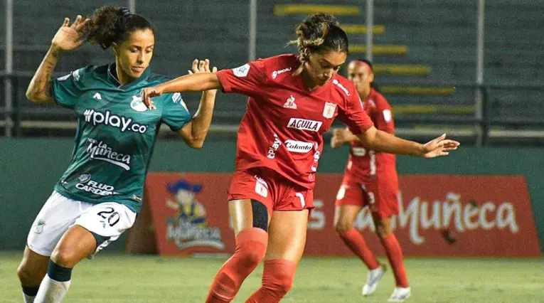 América se quedó con el clásico en su debut por Liga Betplay Femenina