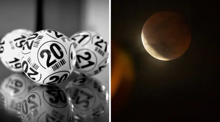 Eclipse lunar 2025: números de la suerte