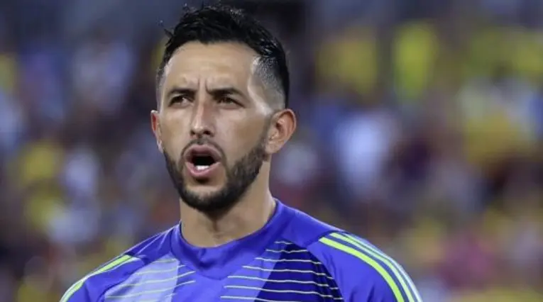 Camilo Vargas con la selección Colombia