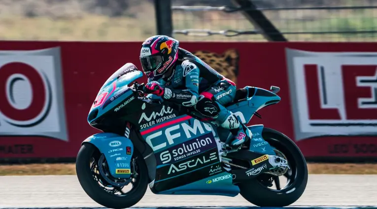 David Alonso debutó en Moto2: posición del colombiano GP de Tailandia