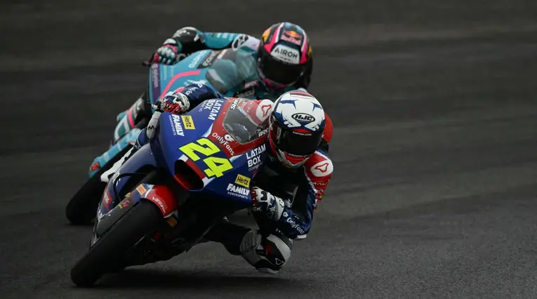 David Alonso en Moto2