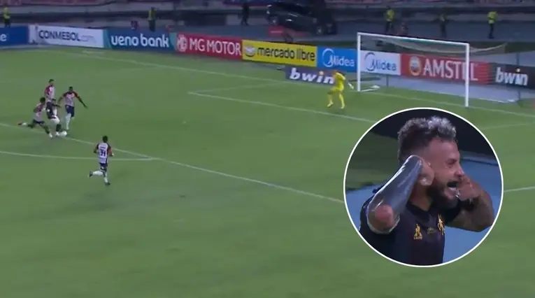 VIDEO del gol de Duván Vergara para América vs Junior en Sudamericana