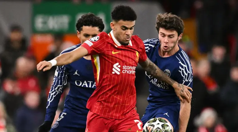 Liverpool vs PSG en Champions League