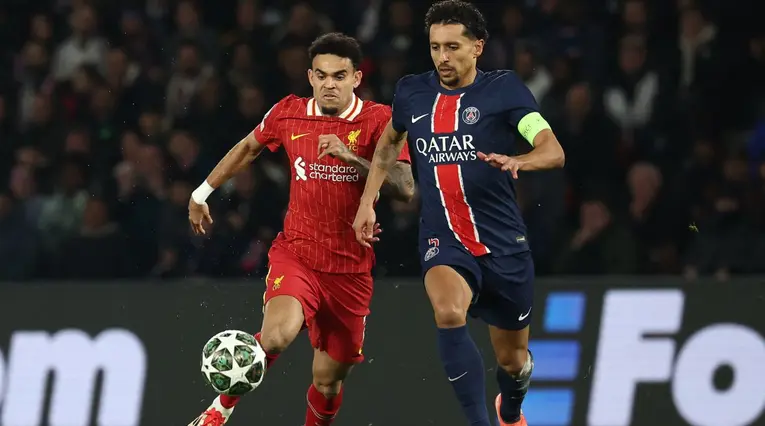 Luis Díaz fue acusado de 'robo'  tras  victoria de Liverpool ante PSG