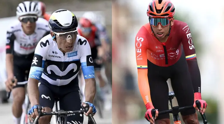 Nairo y Egan