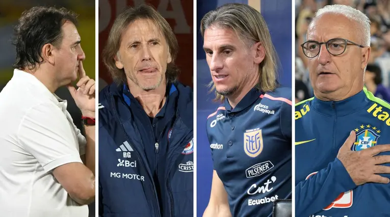 Técnicos de selecciones CONMEBOL en Eliminatorias
