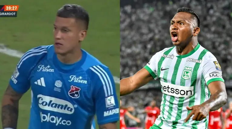 Washington Aguerre y Alfredo Morelos