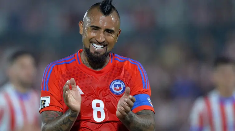 Arturo Vidal, figura de Chile en la Eliminatoria