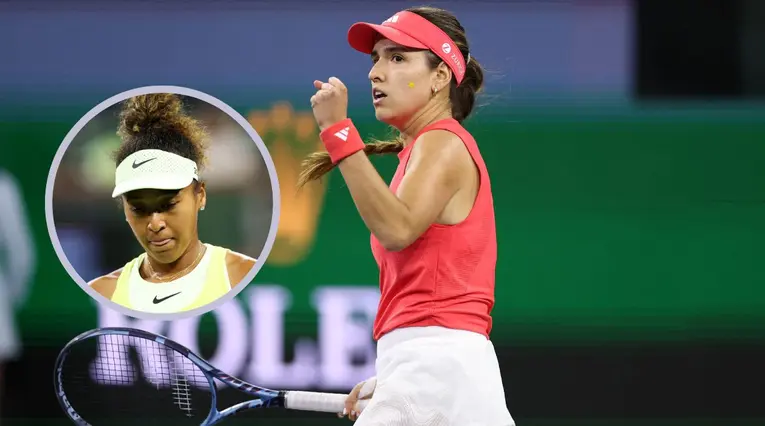 Camila Osorio derrotó a Naomi Osaka
