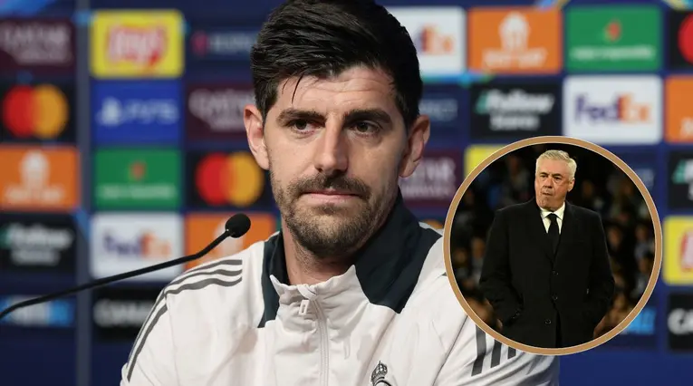 Courtois estaría presente en el partido de Champions frente al Atlético Madrid