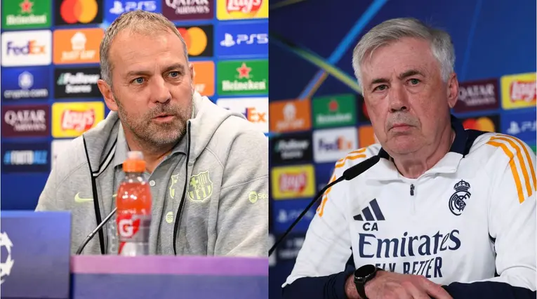 Hansi Flick envía contundente mensaje al Real Madrid