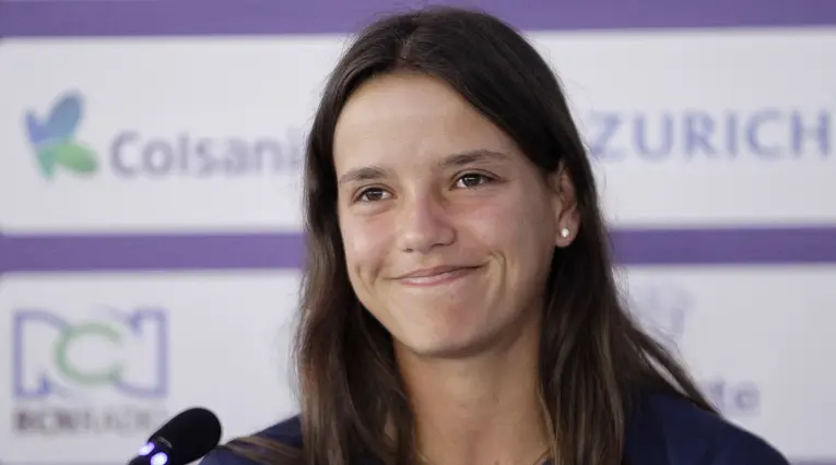 Camila Osorio y Emiliana Arango, presentación Copa Colsanitas