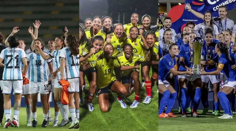 Celebración Fútbol Femenino Sudamericano