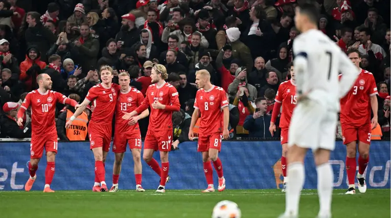 Dinamarca le ganó a Portugal por Nations League