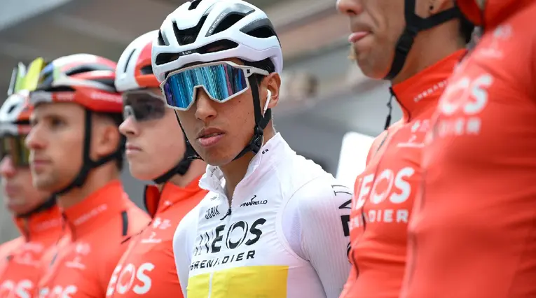 Egan Bernal en la Vuelta a Cataluña