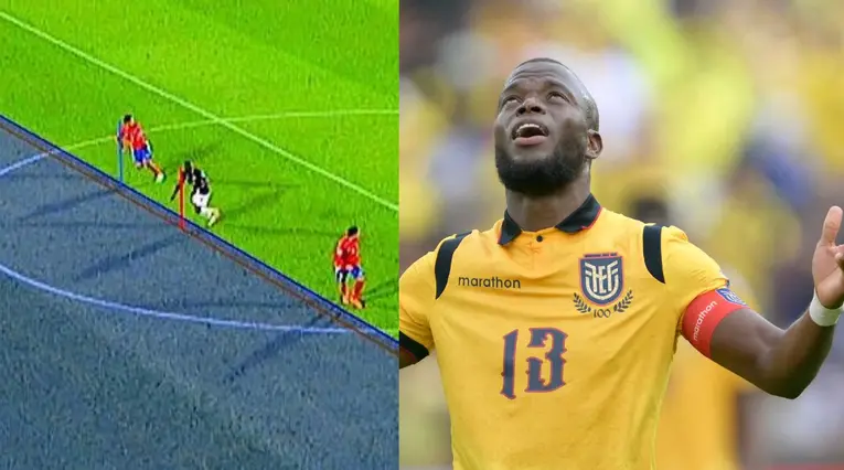 Ecuador gol anulado