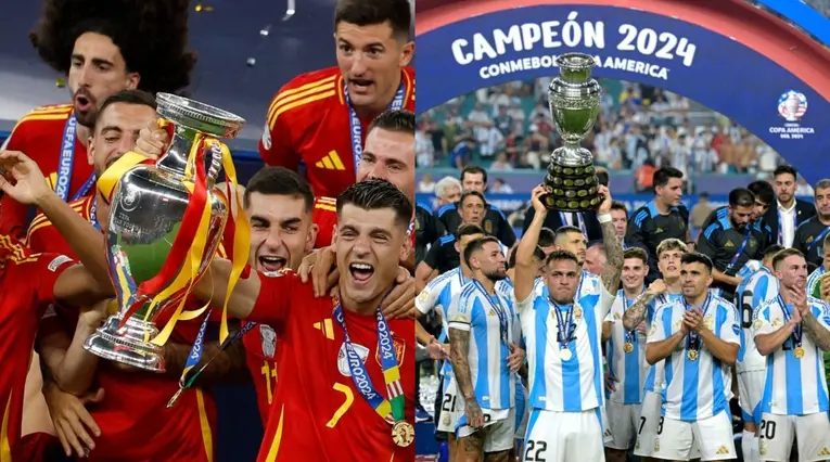 España vs Argentina en la Finalissima